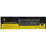 Gembird KBS-W-01 Ασύρματο Σετ Πληκτρολόγιο & Ποντίκι Αγγλικό US - Image 5