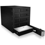 Icy Box Πλαίσιο Για Σκληρούς Δίσκους Backplane IcyBox 5x3,5" SATA/SAS HDD/SSD to 3x 5,25 Μαύρο (IB-565SSK) - Image 3