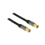 DeLock Καλώδιο Κεραίας Coax male - Coax female Μαύρο 3m (88924) 1τμχ - Image 3