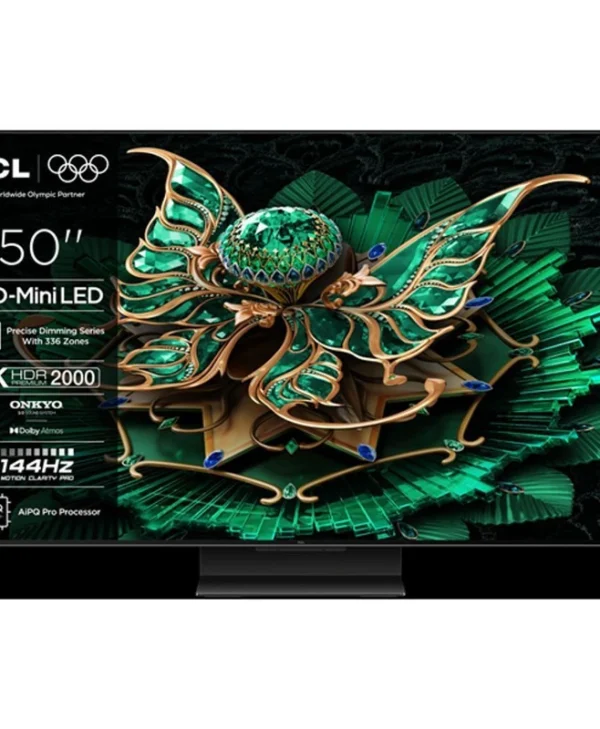 TCL Smart Τηλεόραση 50" 4K UHD Mini LED C7K HDR (2025) 50C7K