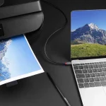 Lindy USB 2.0 Cable USB-C male - USB-B Μαύρο 2m 36942 - Image 4