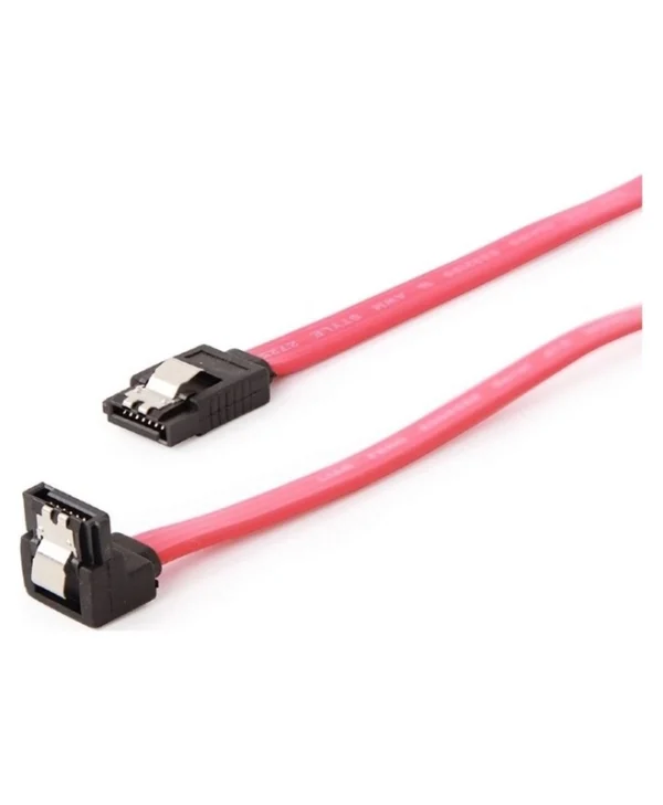 Cablexpert 7-Pin SATA III male - 7-Pin SATA III male Angle (90°) Cable 0.1m Κόκκινο (CC-SATAM-DATA90-0.1M)