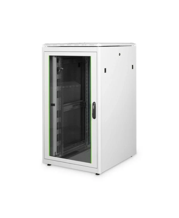 Digitus Unique Series Επιδαπέδια Καμπίνα Rack 26U 80x80cm Γκρι DN-19 26U-8/8-1
