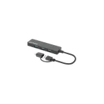 Manhattan USB 3.0 Hub 4 Θυρών με σύνδεση USB-A / USB-C 180863