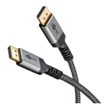 Goobay Cable DisplayPort male - DisplayPort male 2m Γκρι (75685) - Image 2