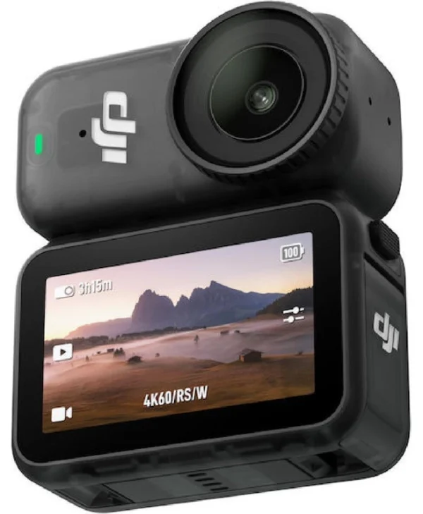 DJI Osmo Nano 64GB Action Camera 4K Ultra HD Υποβρύχια Standard Combo με Οθόνη Αφής 1.96" και Wi-Fi Μαύρη CP.OS.00000461.01