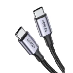 Ugreen USB 2.0 Cable USB-C male - USB-C 100W Μαύρο 3m 90120 76843
