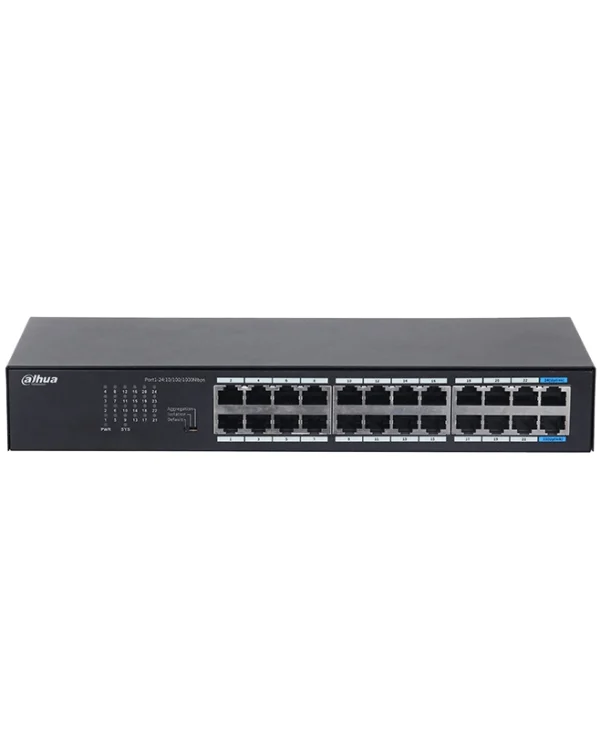 Dahua S3024-24GT Unmanaged L2 Switch με 24 Θύρες Gigabit (1Gbps) Ethernet