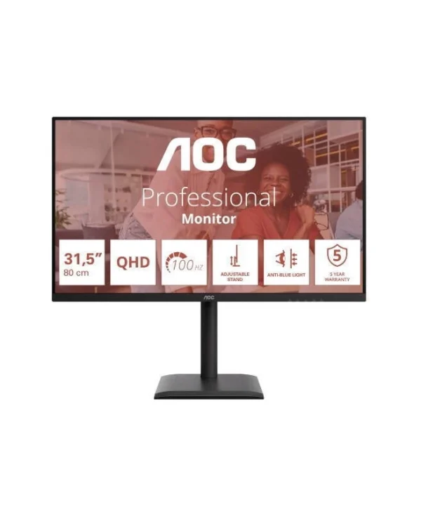 AOC Q32E4U IPS HDR Gaming Monitor 31.5" QHD 2560x1440 με Χρόνο Απόκρισης 4ms GTG
