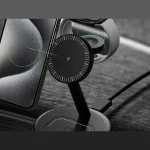 Icy Box Ασύρματος Φορτιστής (Qi Pad) 15.5W Γκρι (IB-SH102-CH) - Image 2