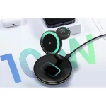 Icy Box Ασύρματος Φορτιστής (Qi Pad) 15.5W Γκρι (IB-SH102-CH) - Image 3