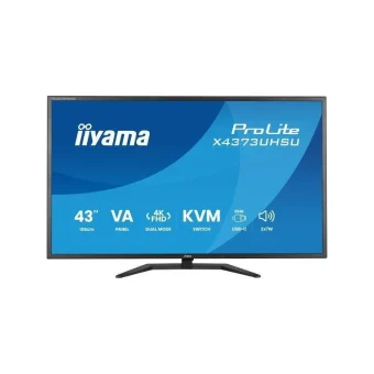 Iiyama X4373UHSU-B2 VA HDR Monitor 42.5" 4K 3840x2160 με Χρόνο Απόκρισης 3ms GTG