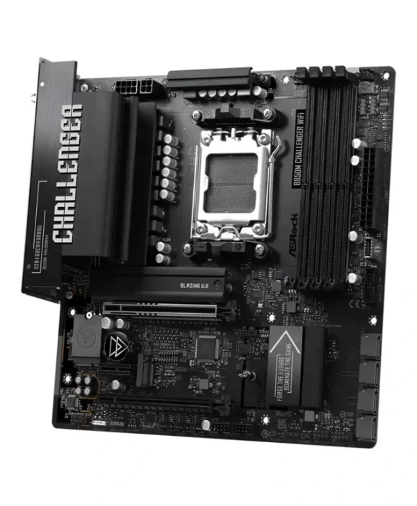 ASRock B850M Challenger WiFi Motherboard Micro ATX με AMD AM5 Socket 90-MXBU40-A0UAYZ