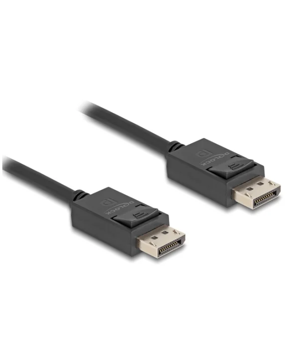 DeLock Cable DisplayPort male - DisplayPort male 2m Μαύρο (80493)