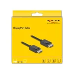 DeLock Cable DisplayPort male - DisplayPort male 2m Μαύρο (80493) - Image 2