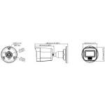 Hikvision DS-2CE16U0T-LF(O-STD) CCTV Κάμερα Παρακολούθησης 4K Αδιάβροχη με Φακό 2.8mm 50235 - Image 2
