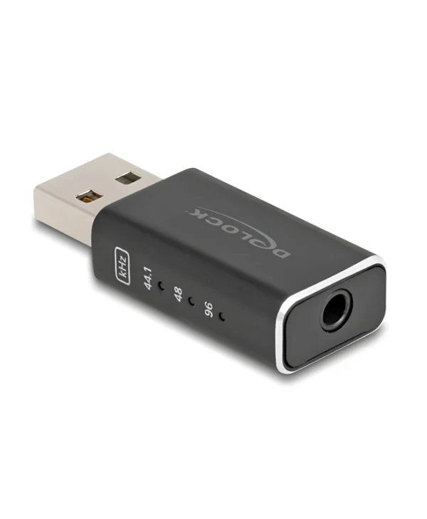 Εξωτερική Gaming Κάρτα Ήχου Delock 68001 1x 3.5mm Σύνδεση Usb Μαύρο 68001