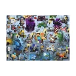 Minecraft Mobs Puzzle 2D 1000pcs 12000422 - Image 2