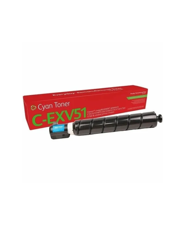 Xerox Everyday Συμβατό Toner για Laser Εκτυπωτή Canon C-EXV51 Κυανό 006R04904