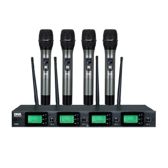 DNA RV-4 Σετ Ασύρματο Μικρόφωνο Χειρός 5908249802056