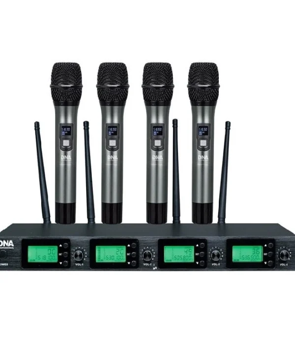 DNA RV-4 Σετ Ασύρματο Μικρόφωνο Χειρός 5908249802056
