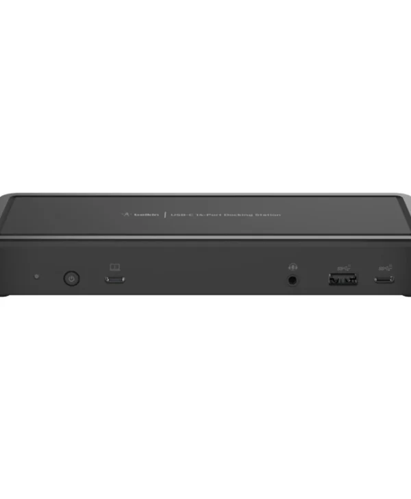 Belkin USB-C Docking Station με HDMI/DisplayPort 4K PD Ethernet και συνδεση 3 Οθονών Μαύρο (INC003VFBK)
