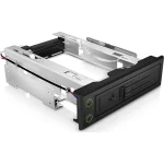 Icy Box Internal mobile rack Icy Box IB-166SSK-B for SATA & SAS HDD Μαύρο IB-166SSK-B