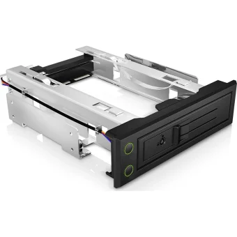 Icy Box Internal mobile rack Icy Box IB-166SSK-B for SATA & SAS HDD Μαύρο IB-166SSK-B