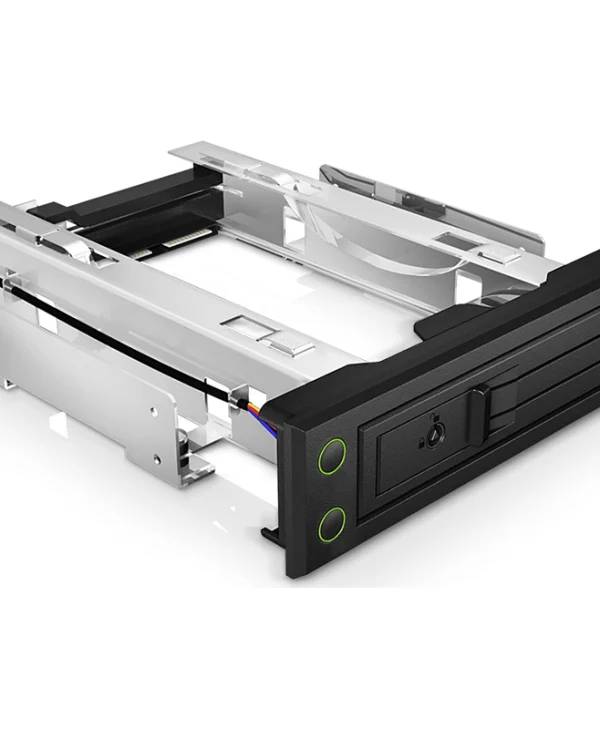 Icy Box Internal mobile rack Icy Box IB-166SSK-B for SATA & SAS HDD Μαύρο IB-166SSK-B