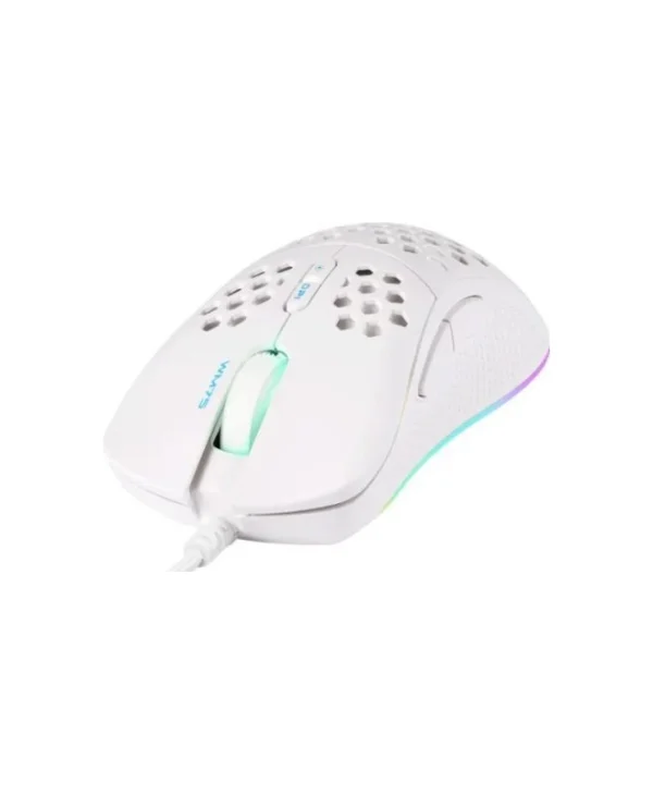 Deltaco WM75 RGB Gaming Ποντίκι Λευκό GAM-108-W