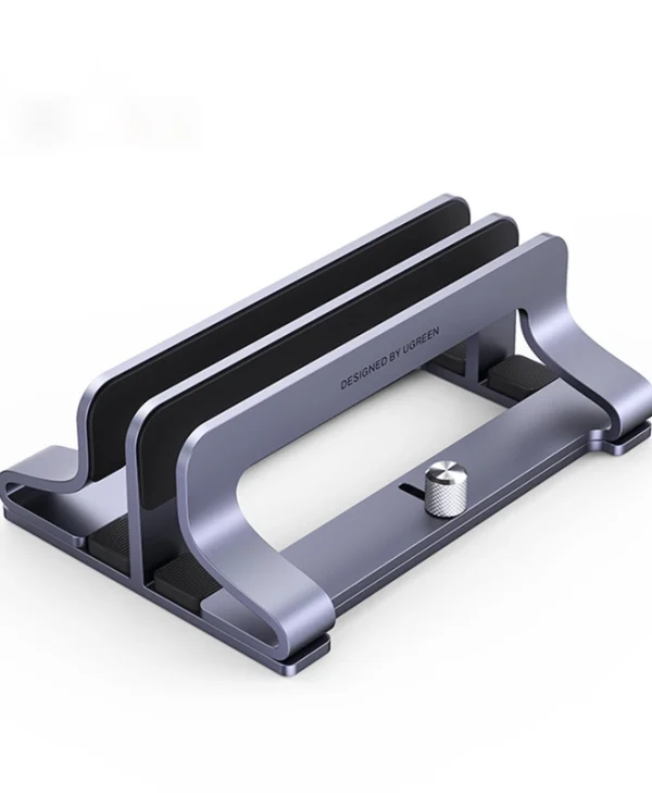 Ugreen Aluminum Vertical Stand Holder LP258 Βάση Στήριξης για Laptop έως 15.6" Silver 60643