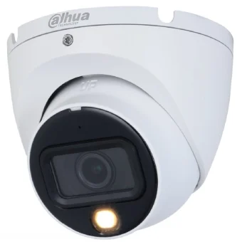 Dahua HAC-HDW1801TLM-IL-A-0280B-S2 Dual Κάμερα Παρακολούθησης 4K Αδιάβροχη με Μικρόφωνο και Φακό 2.8mm