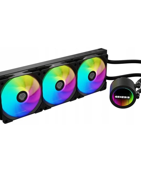 Genesis Hydria 360 ARGB Υδρόψυξη Επεξεργαστή Τριπλού Ανεμιστήρα 120mm για Socket AM4/AM5/1700/1200/115x NLG-2321