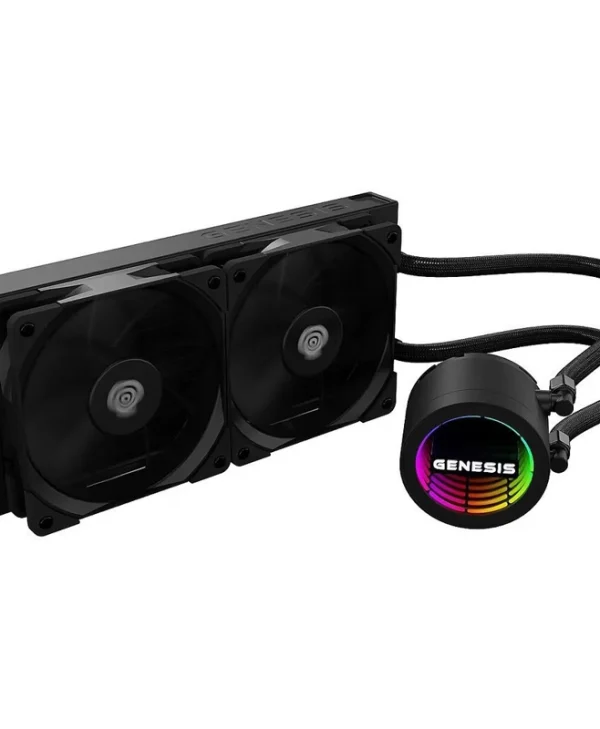 Genesis Hydria 240 Υδρόψυξη Επεξεργαστή Διπλού Ανεμιστήρα 120mm για Socket AM4/AM5/1700/1200/115x NLG-2318
