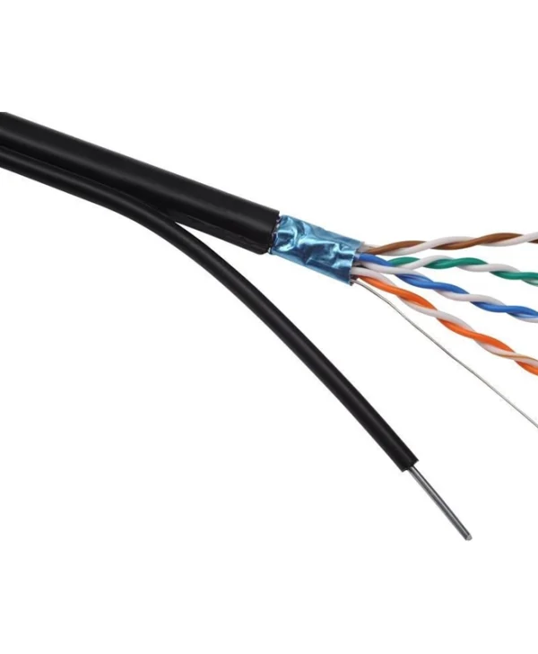 Solarix U/UTP Cat.5e Καλώδιο Δικτύου Ethernet εξωτερικού χώρου 1τμχ SXKD-5E-FTP-PE-SAM