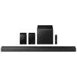 Samsung Soundbar 5.1.2 Bluetooth, HDMI και Wi-Fi με Ασύρματο Subwoofer και Τηλεχειριστήριο Μαύρο HW-QS750F/EN - Image 2