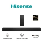 Samsung Soundbar 5.1.2 Bluetooth, HDMI και Wi-Fi με Ασύρματο Subwoofer και Τηλεχειριστήριο Μαύρο HW-QS750F/EN - Image 3