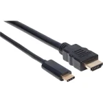 Manhattan Cable HDMI male - HDMI male 2m Μαύρο 151764 - Image 3