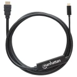 Manhattan Cable HDMI male - HDMI male 2m Μαύρο 151764 - Image 4
