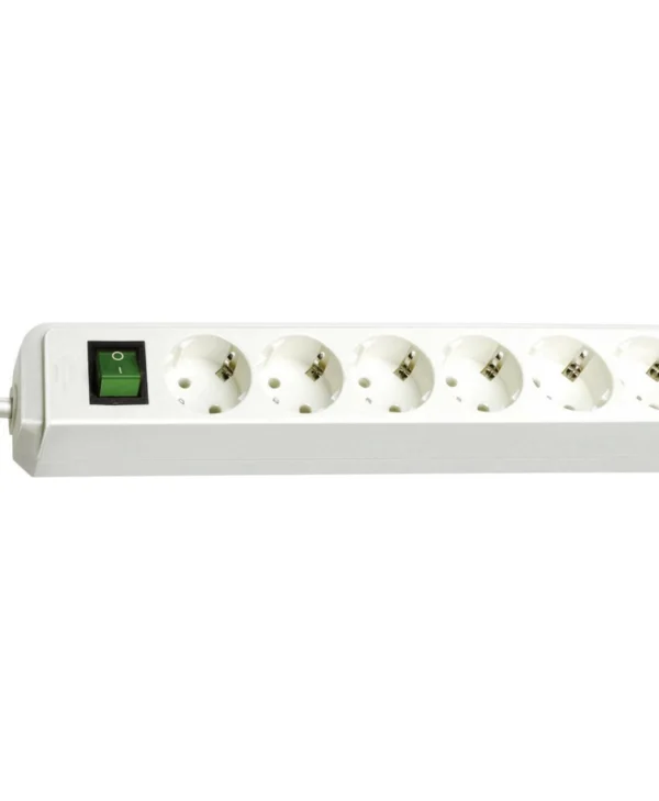 Brennenstuhl Eco-line Πολύπριζο 6 Θέσεων με Διακόπτη και Καλώδιο 1.5m 1159520015