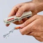 Knipex Απογυμνωτής Καλωδίων Δικτύου με Μήκος 125mm 16 65 125 SB - Image 7