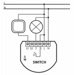 Fibaro Single Switch 2 Black Smart Switch Wi-Fi & Z-Wave 8A (με Ουδέτερο) FGS-213 ZW5 - Image 4