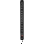 Active Jet Πολύπριζο Aσφαλείας 12 Θέσεων με USB-A, Διακόπτη και Καλώδιο 5m COMBO/12gn/5m/cz