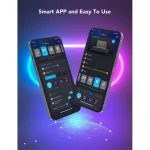 Govee Smart Ταινία LED Dreamview G1 Wi-Fi Τηλεόρασης 12V RGBW Φως 1.4m με Τροφοδοτικό B604B311 - Image 2