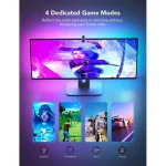Govee Smart Ταινία LED Dreamview G1 Wi-Fi Τηλεόρασης 12V RGBW Φως 1.4m με Τροφοδοτικό B604B311 - Image 4