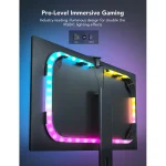 Govee Smart Ταινία LED Dreamview G1 Wi-Fi Τηλεόρασης 12V RGBW Φως 1.4m με Τροφοδοτικό B604B311 - Image 6
