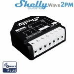 Shelly Wave 2PM Smart Switch Dimmer 2 Καναλιών Wi-Fi, Z-Wave & RF 16A 2τμχ Shelly_W_2PM
