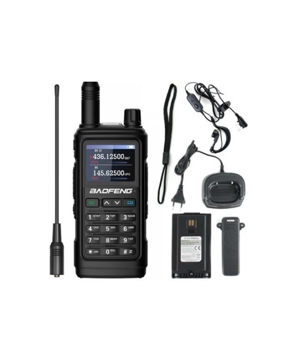 Baofeng Uv-17e Walkie Talkie 5W UV-17E czarna
