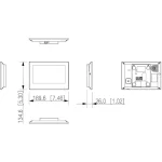 Dahua Vth2621gwp Monitor για Θυροτηλέφωνο VTH2621G-WP - Image 4