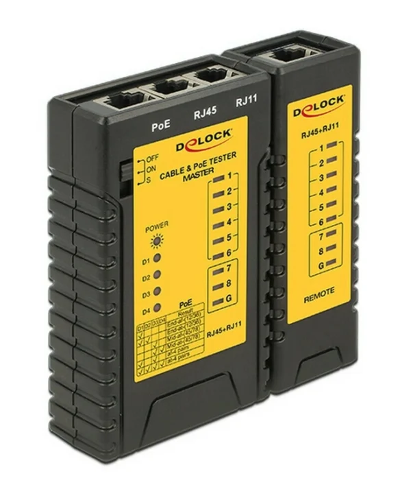 DeLock 86107 Tester Καλωδίων Δικτύου